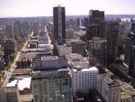 Views from the Lookout on top of the Harbour Centre.