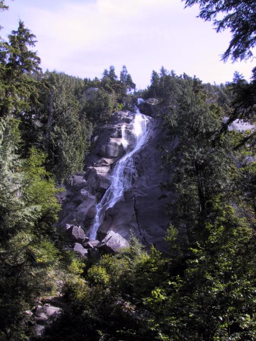 Shannon Falls near Squamish