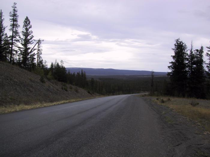 Endless Road... (Actually only 450 km long.)