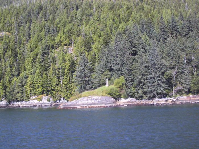 Alexander McKenzie reached this point by foot! He walked across Canada.