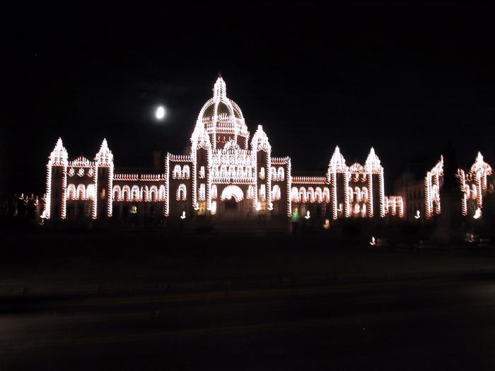 Parliament Building by night