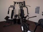 "Gym" in the basement (We can use a swimming pool, too, but I didn't take a photo of it yet.)