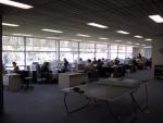 About 25 people work in this office. It's a really nice one.