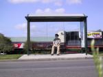 Waiting for the bus...