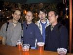 This is me with Thomas U., Sebastian and Thomas H. - three other German students.