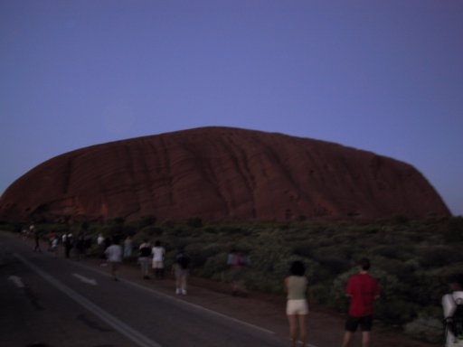 Sunrise at Uluru