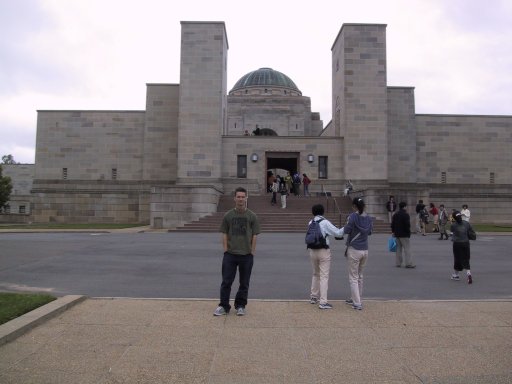 In Canberra at the War Memorial