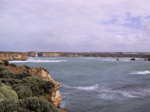 Along the Great Ocean Road