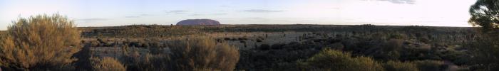 Uluru - setset